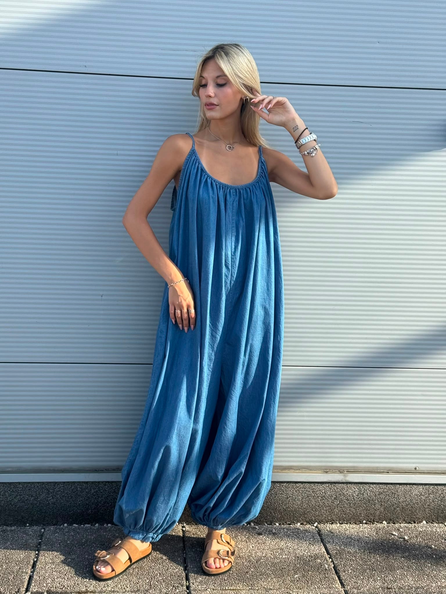 Overal Aladin blue