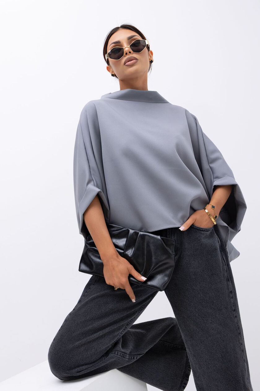 Kimono blúzka grey