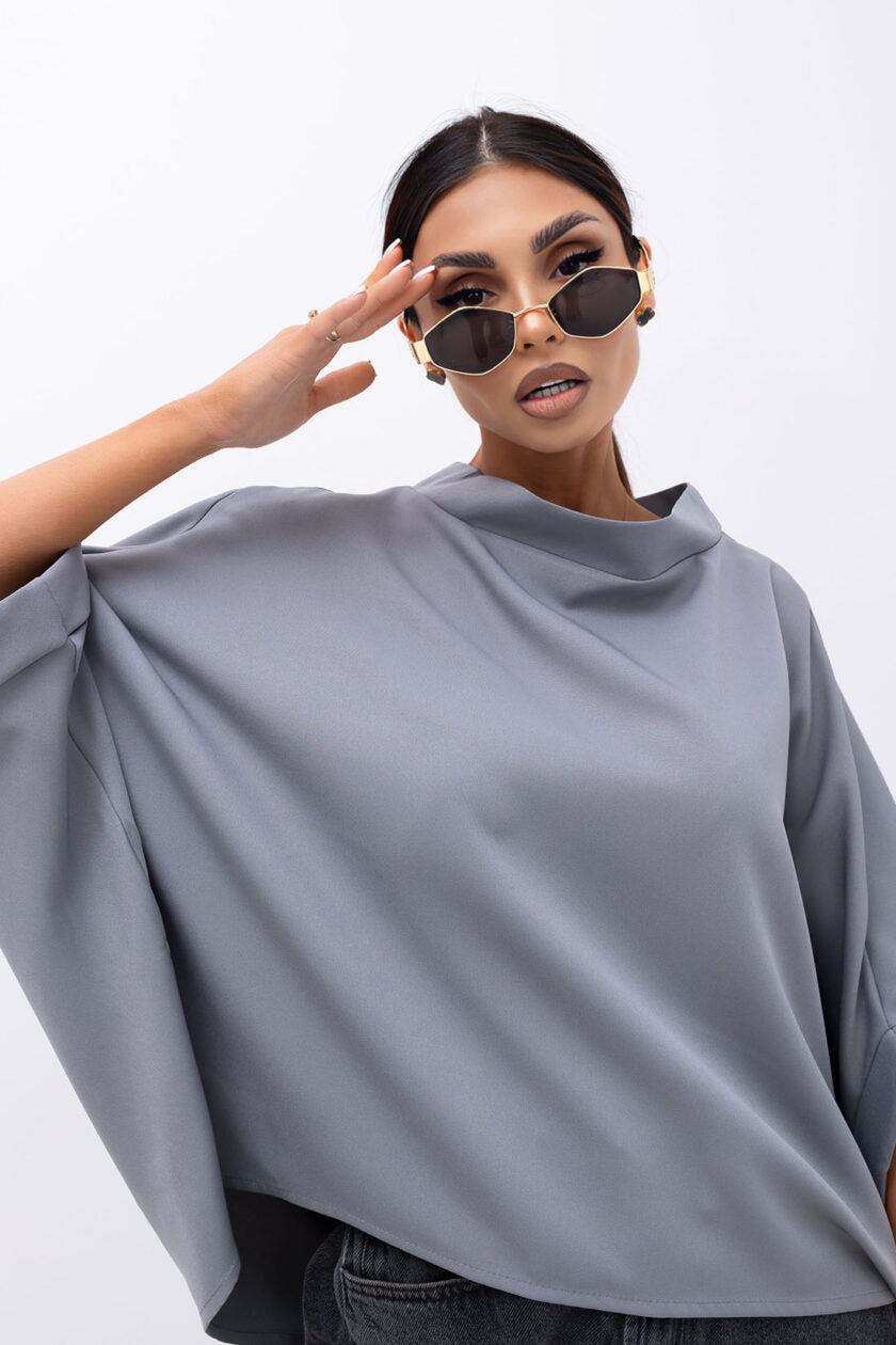 Kimono blúzka grey