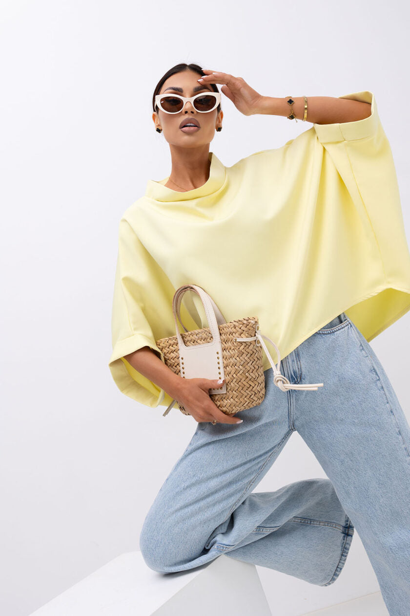 Kimono Blúzka light lemon
