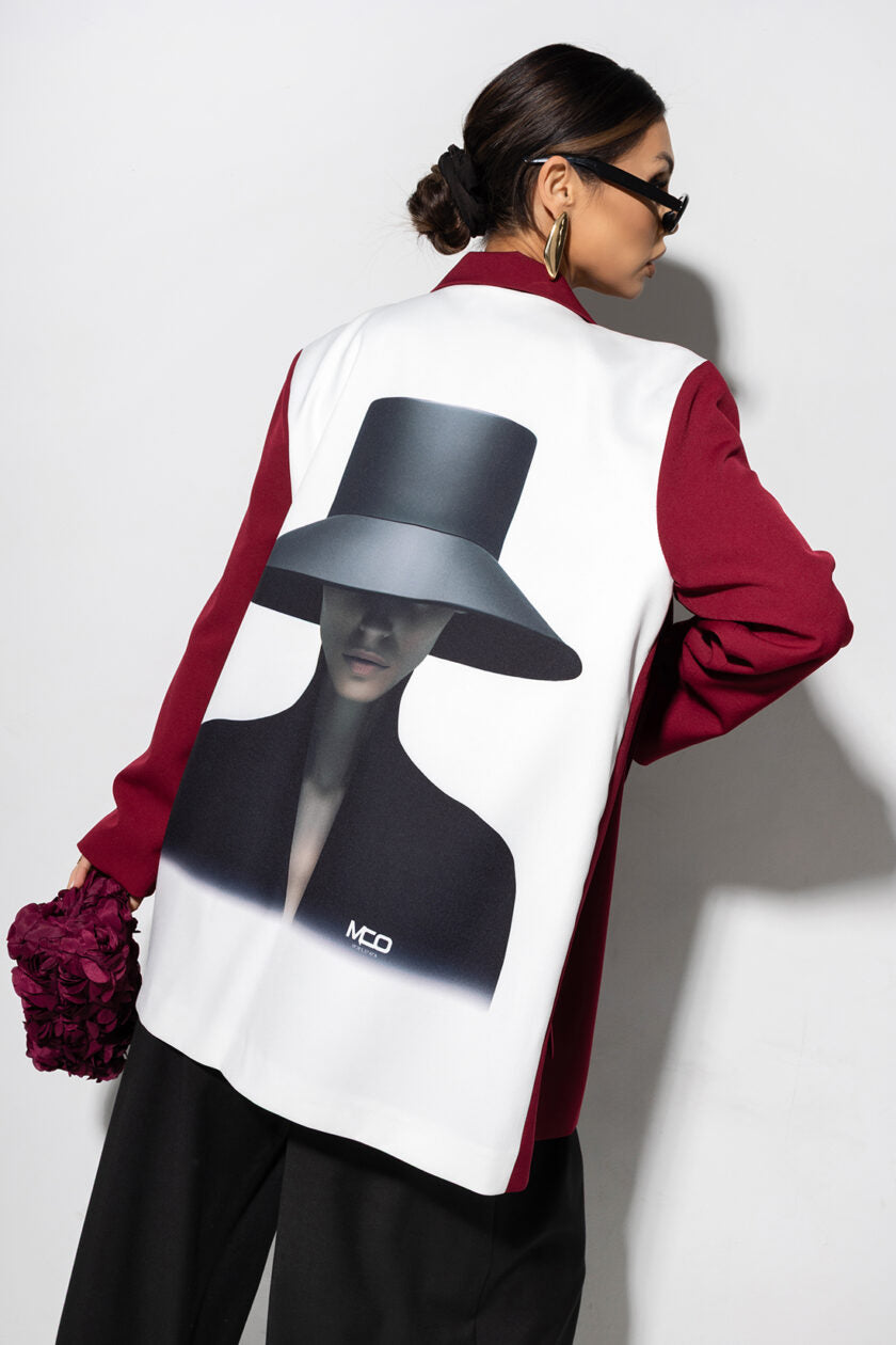 Sako Different person white -redwine