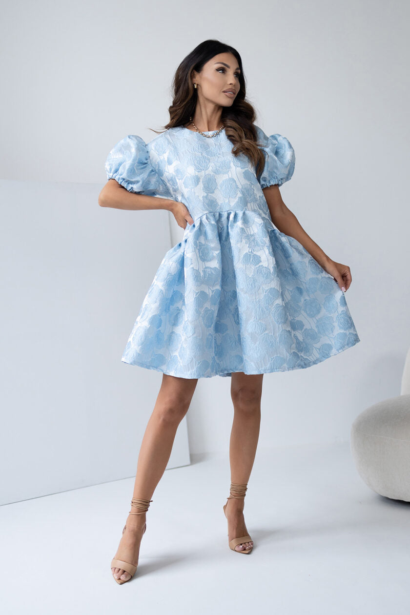 Šaty like a princess baby blue