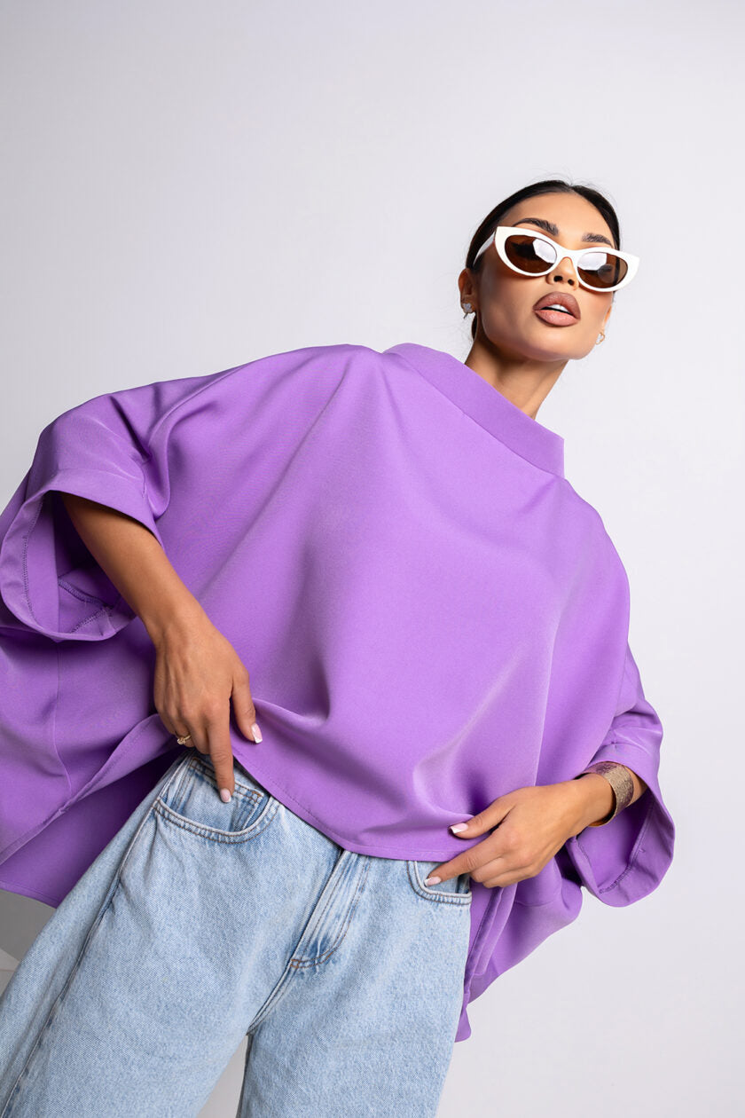 Kimono blúzka violet