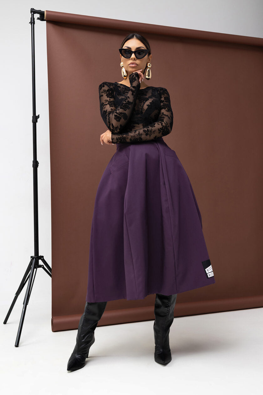 Sukňa Hollywood girl purple