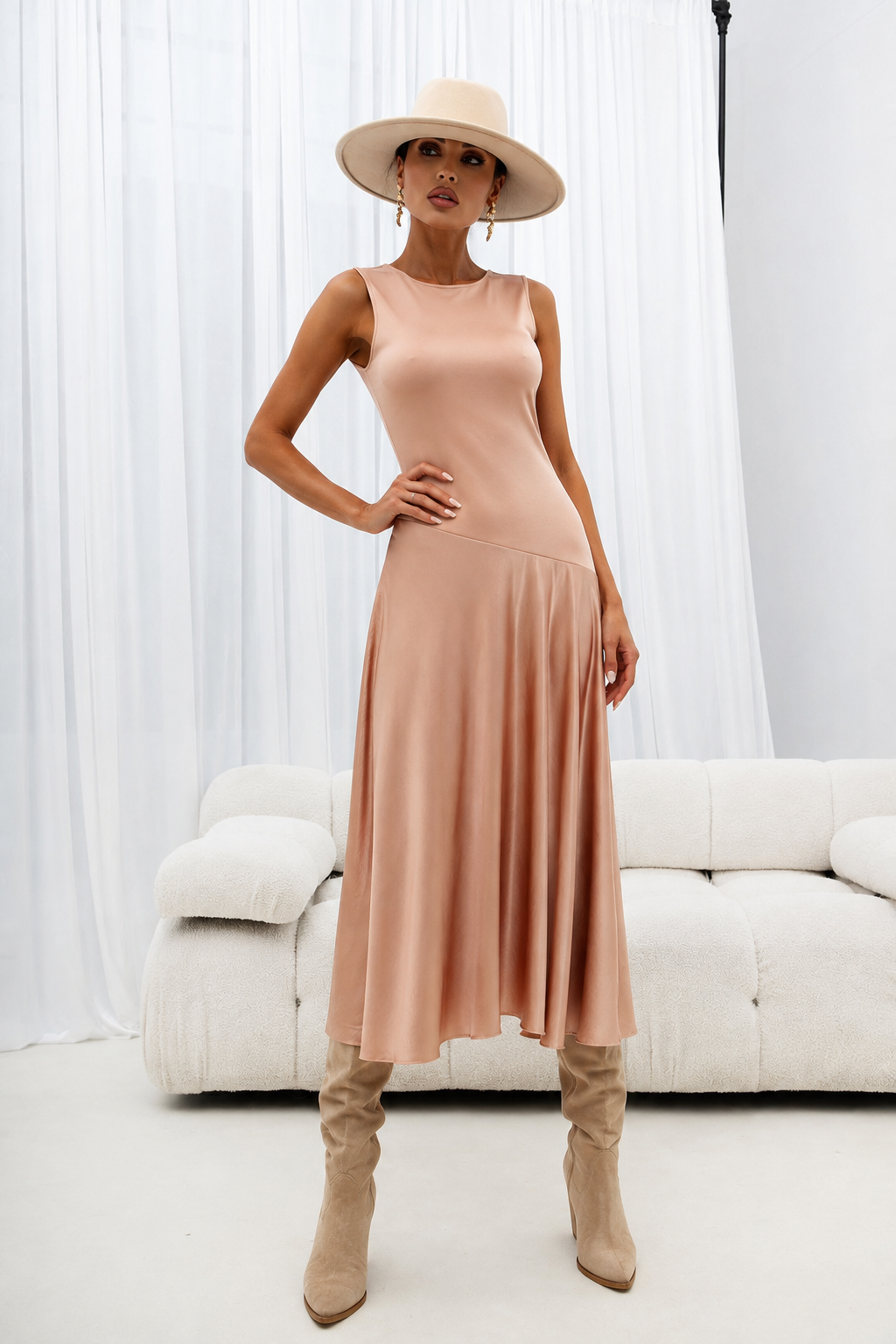 Šaty Nina Peach