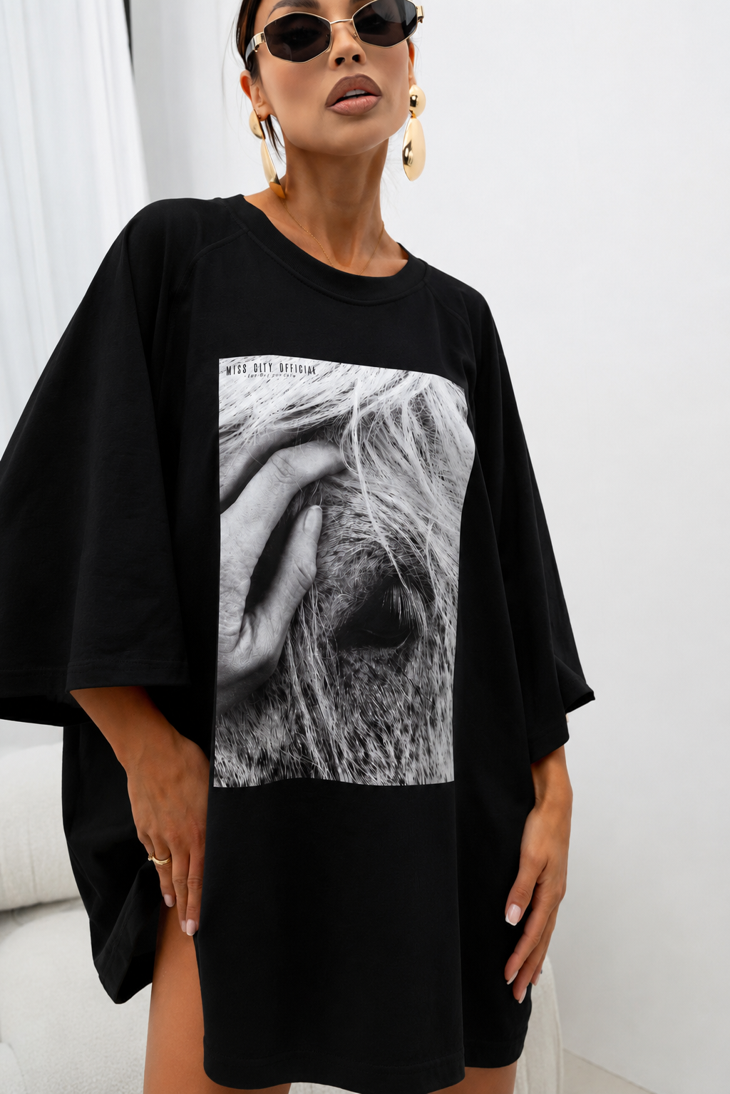 Tričko wild muse black