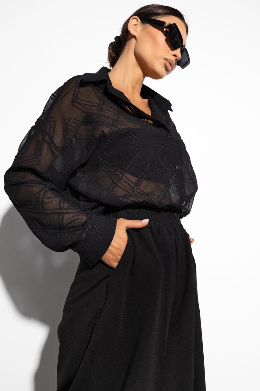 Košela čierna Catrin