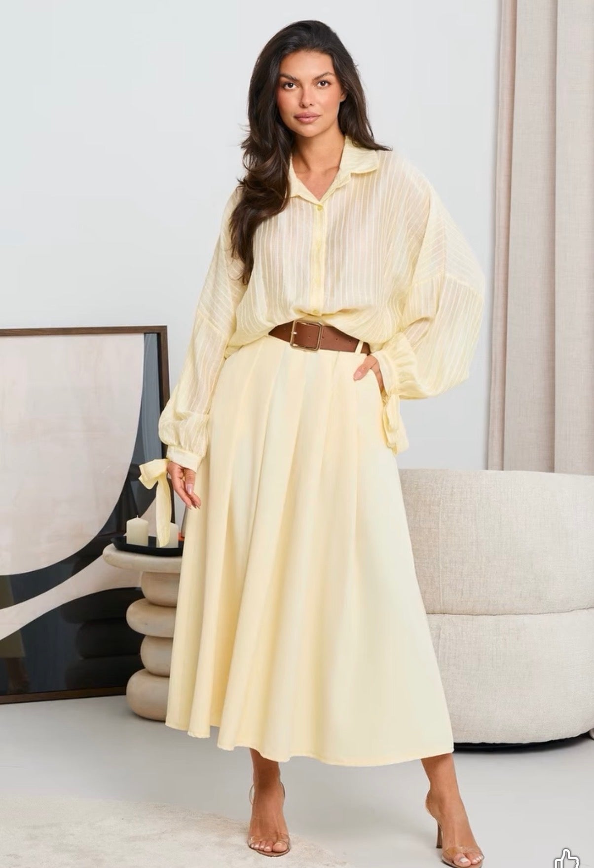 Košela žltá Diana