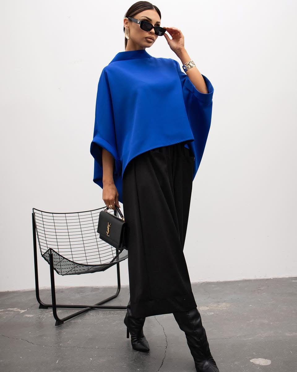 Kimono blúzka king blue