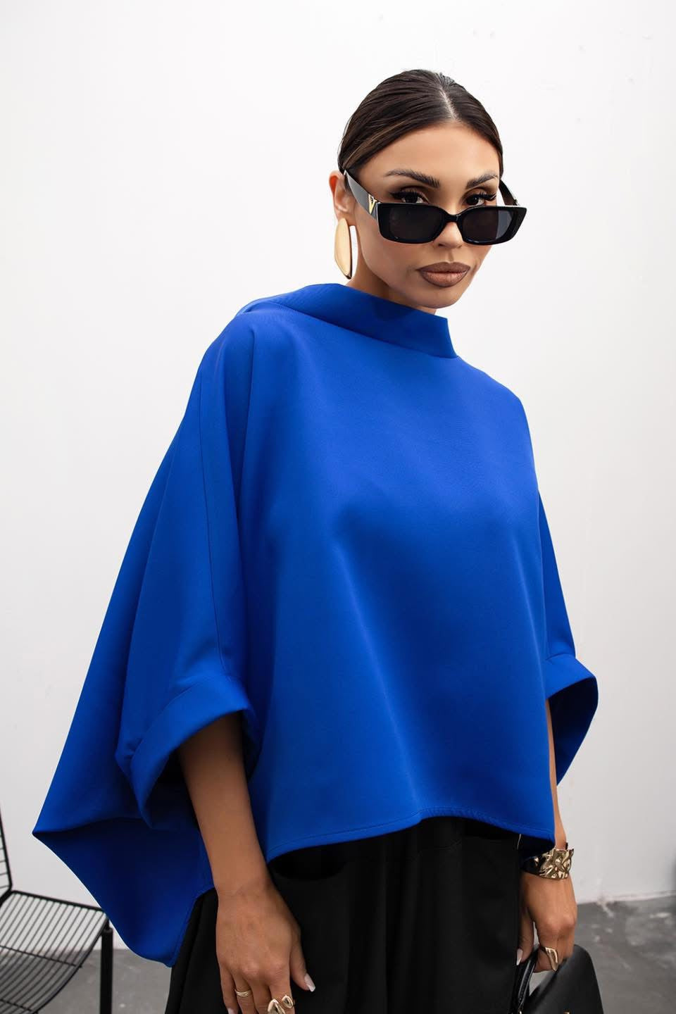 Kimono blúzka king blue