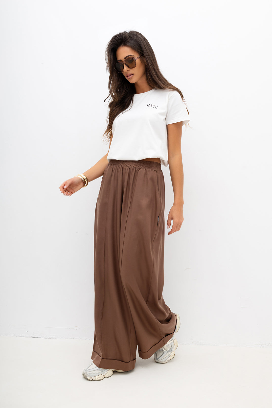 Nohavice Bussiness brown