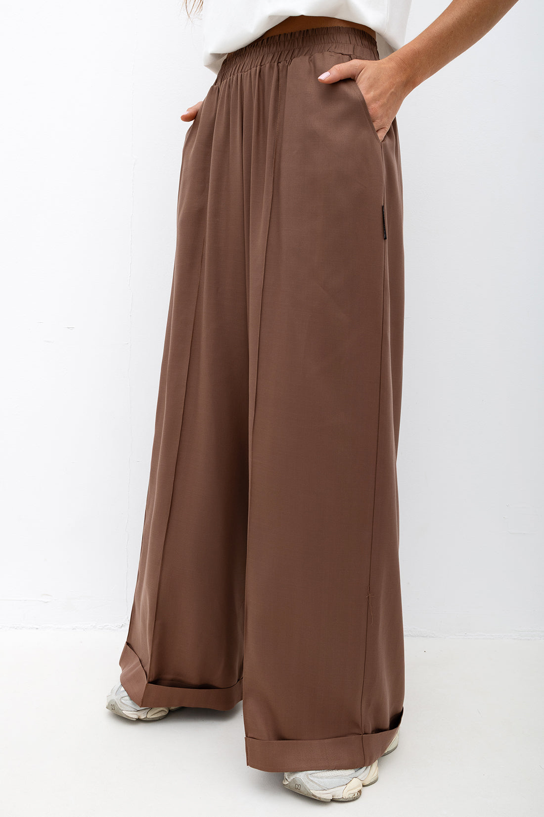 Nohavice Bussiness brown
