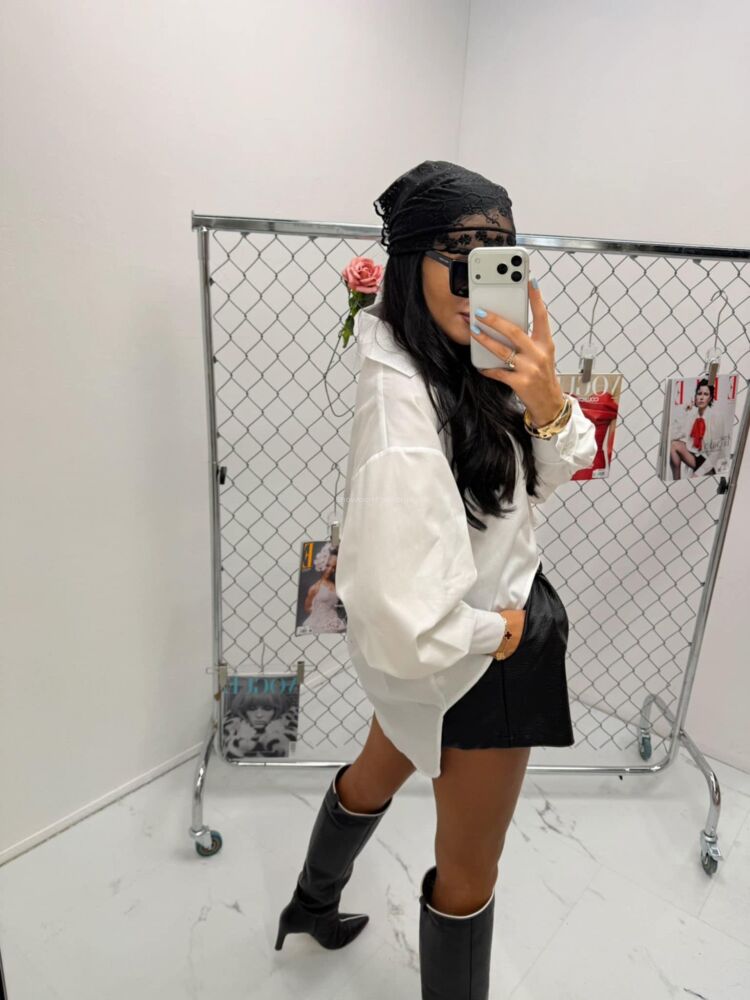 Košeľa Asymetrik Sarah  white