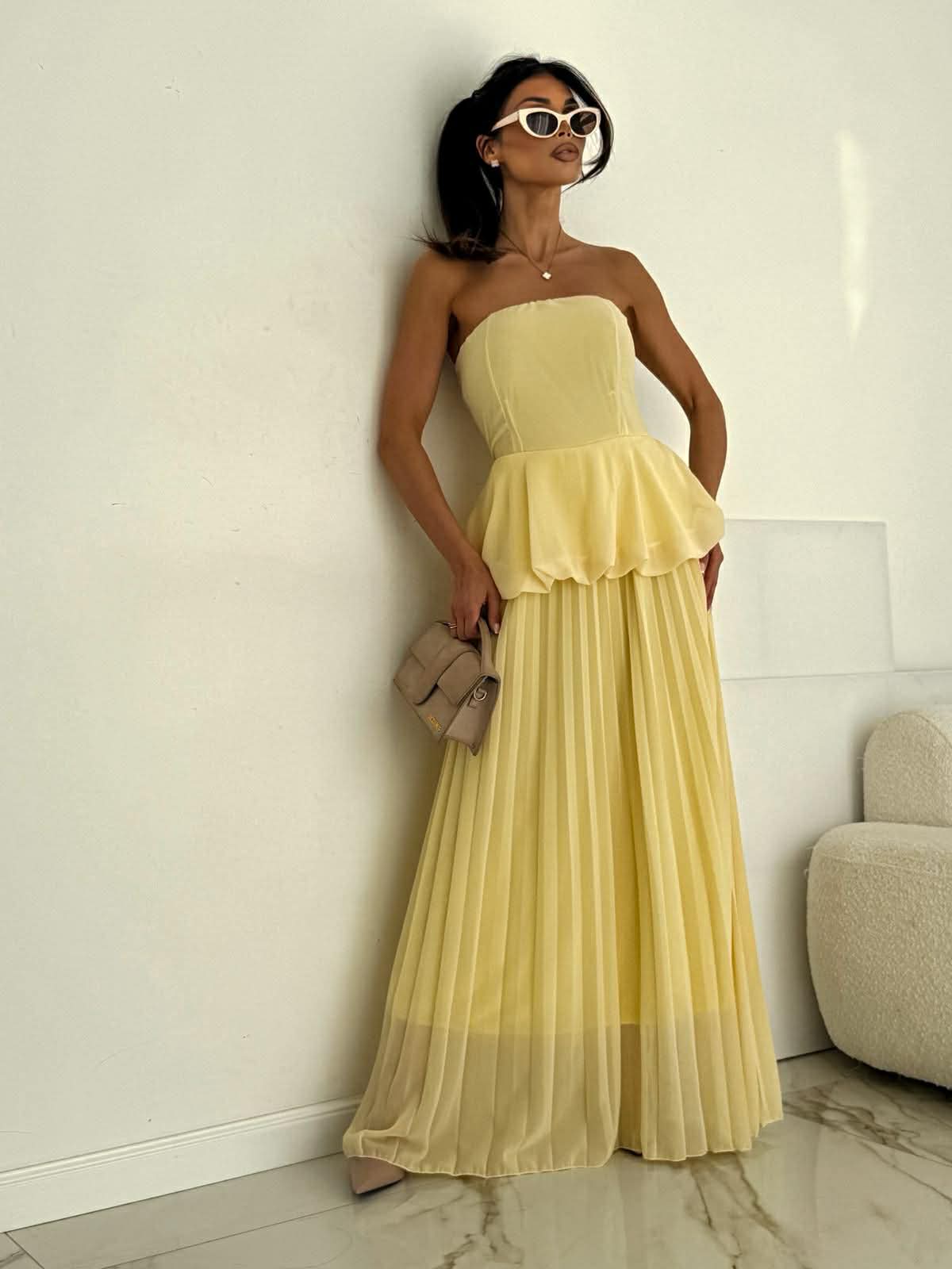 Šaty Nora yellow