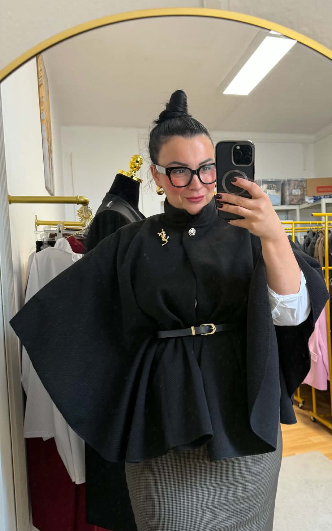 Pončo Loran black