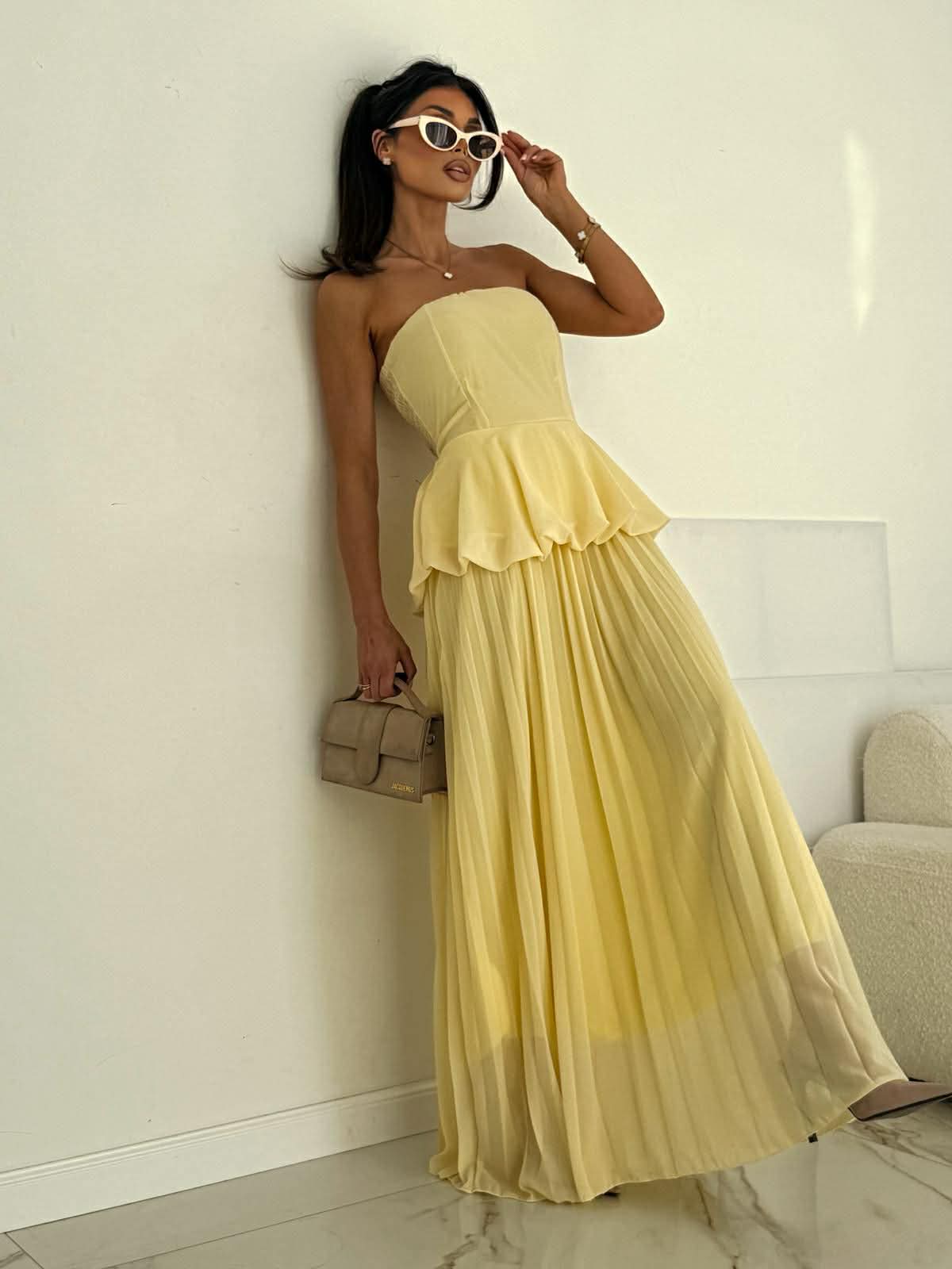 Šaty Nora yellow