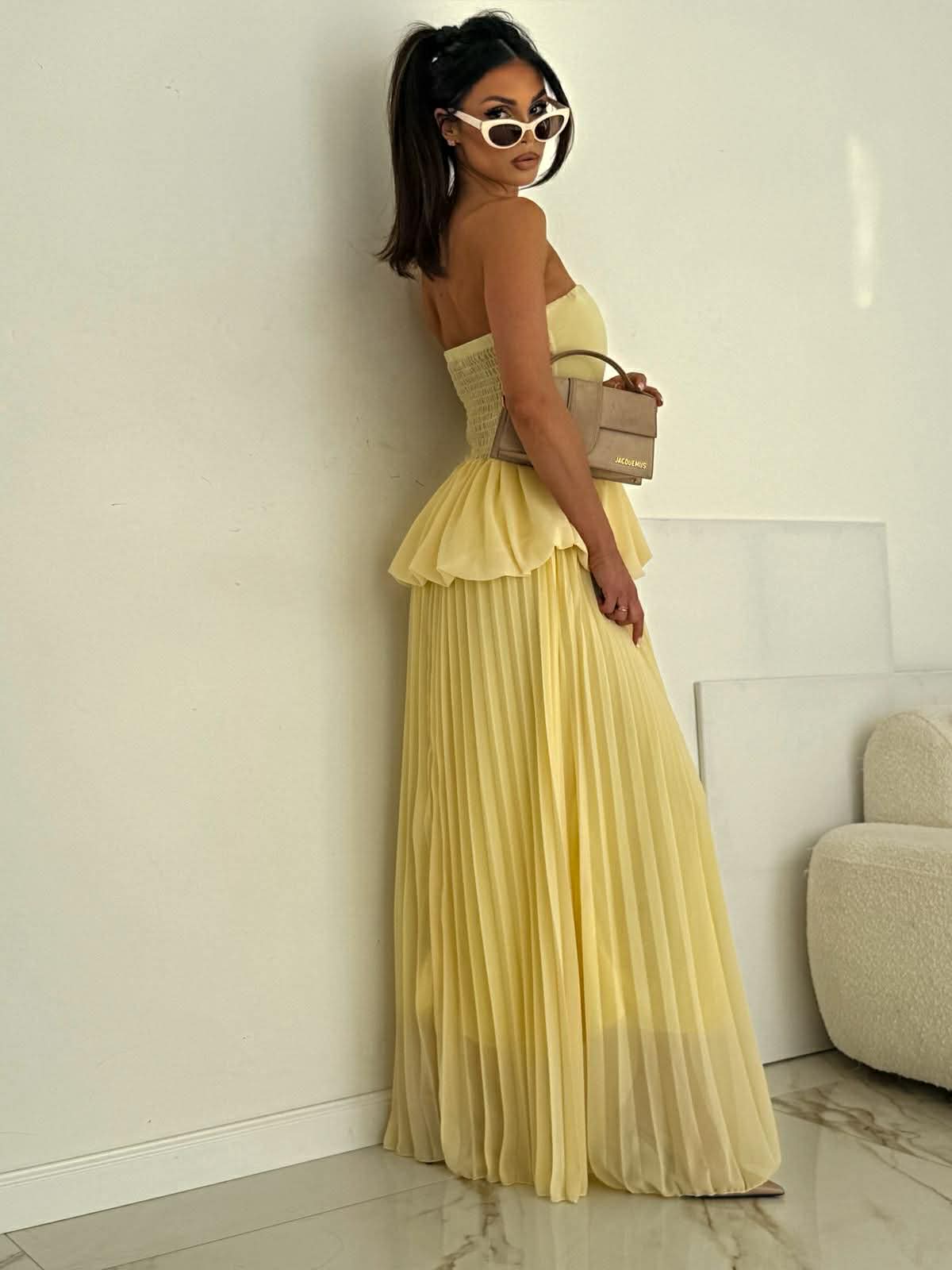 Šaty Nora yellow