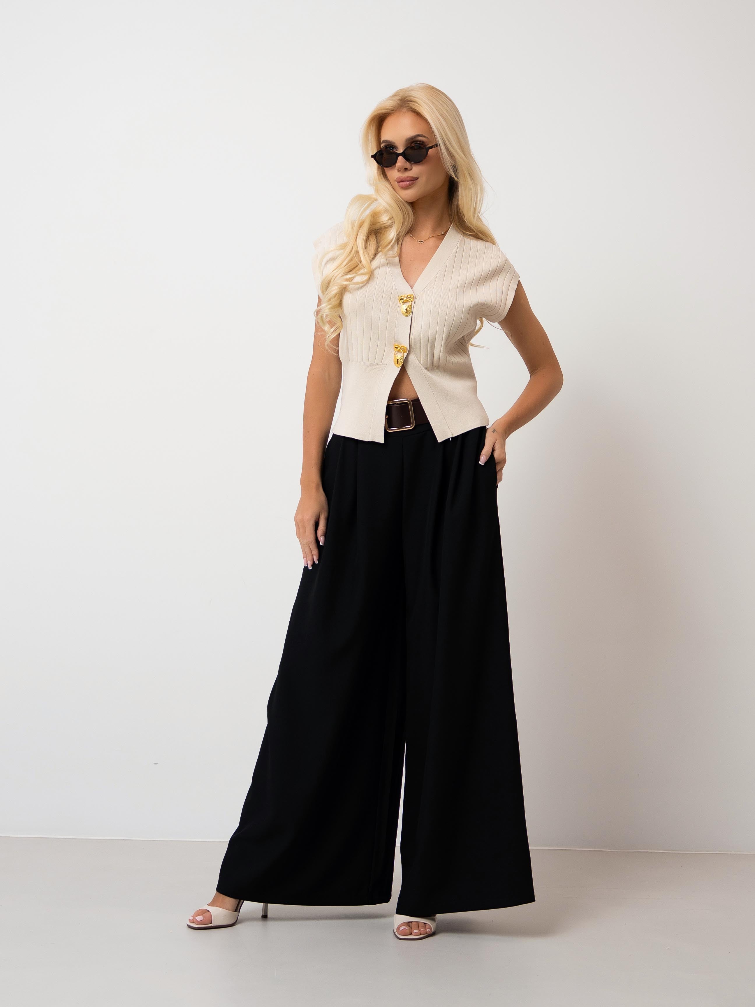 Nohavice Marta black